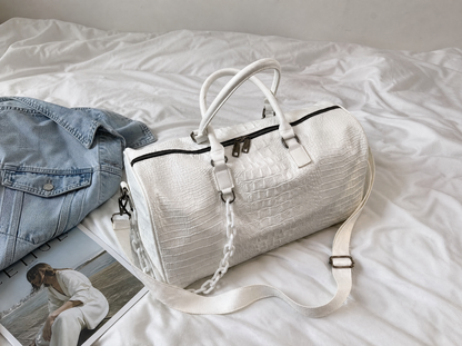 Croc Duffle Bag